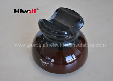 ANSI Standard 55-4 Pin Type Insulator Brown Warna Dengan Radio Gratis Glaze