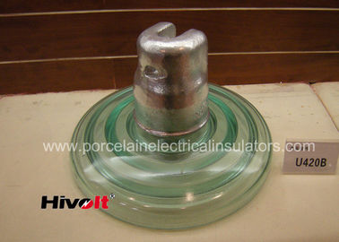 Glass Suspension Insulator / Insulator Kaca Bening Dengan Sertifikat IEC CS