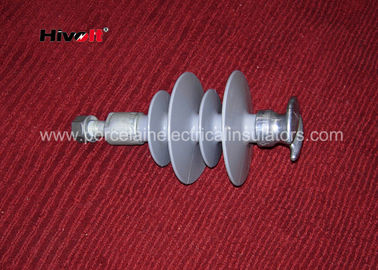 IEC Pin Insulator Jenis Standar Dengan Bahan Silikon Karet Top Shed Tie