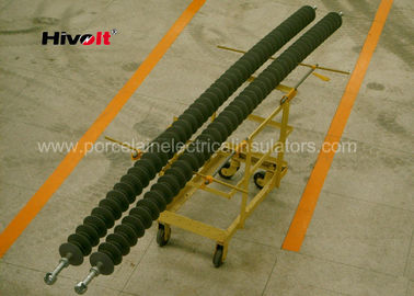 220kV 160kN Polymer Suspension Insulator Jalur Transmisi Perawatan Mudah