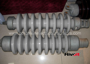 11kV / 33kV / 66kV / 110kV Porcelain Suspension Insulator Untuk Jalur Kereta Api Listrik