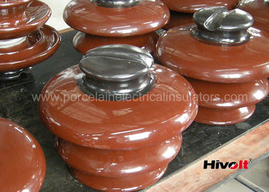 36kV Pin Pin Insulator Kontemporer Dirancang Dengan Zinc Thimble OEM / ODM Tersedia