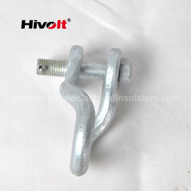 Perangkat Keras Saluran Transmisi Twisted Shackle Baja Tempel UN-120 Dengan Beban Gagal Mekanik 120kN