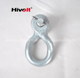 Perangkat Keras Saluran Transmisi Twisted Shackle Baja Tempel UN-120 Dengan Beban Gagal Mekanik 120kN