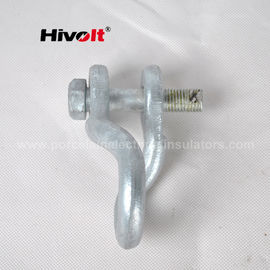 Perangkat Keras Saluran Transmisi Twisted Shackle Baja Tempel UN-120 Dengan Beban Gagal Mekanik 120kN