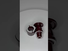 Isolator Transformer Bushing Berwarna Kecokelatan Dengan Standar DIN 42539