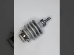 IEC standar HV isolasi bushing untuk surge arrester 20KV warna coklat tanpa flange