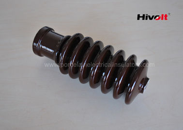 IEC standar HV bushing insulator untuk arrester surja 20KV warna coklat tanpa flange